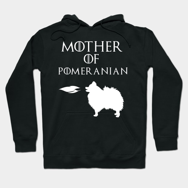 Mother Of   Pomeranian - mother day gift Hoodie by yellowpinko